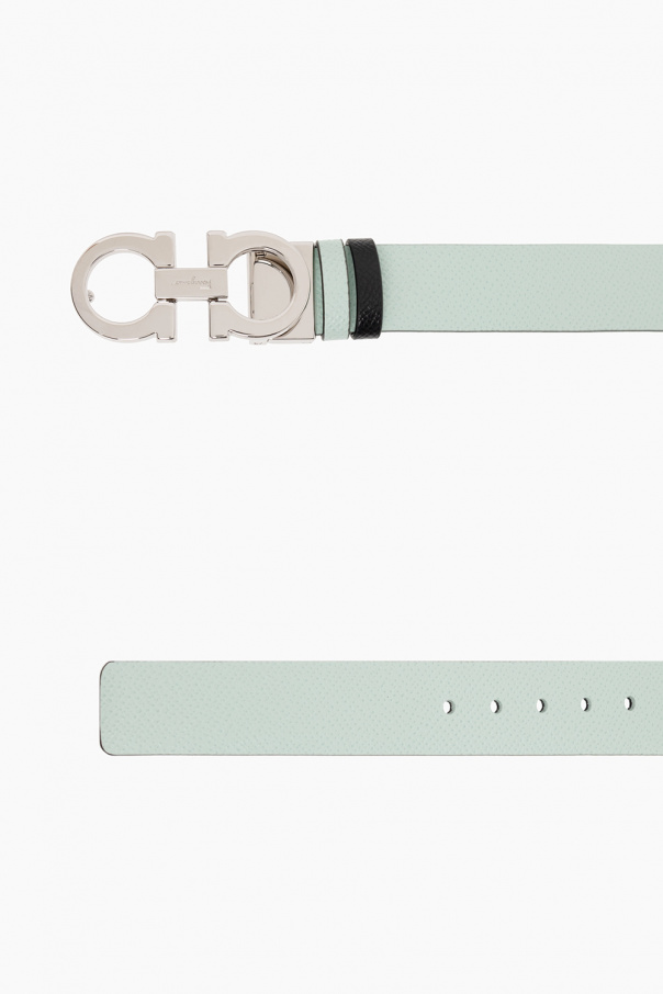 Baby blue ferragamo belt best sale